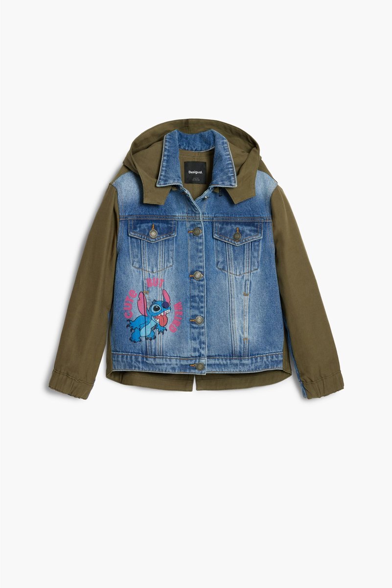 Jeansjacke, Mädchen Desigual Fun Lilo & Stitch