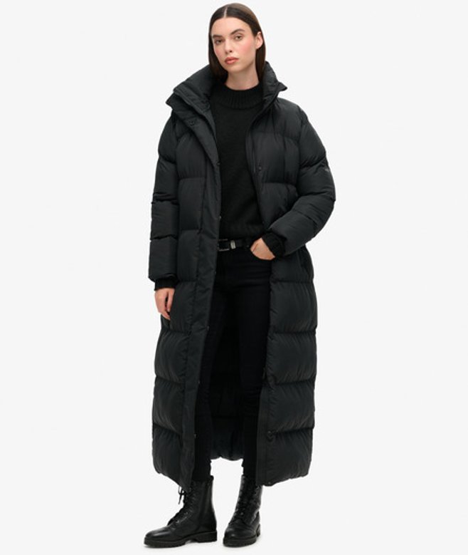 Lange Daunenjacke  Damen Superdry Ultra