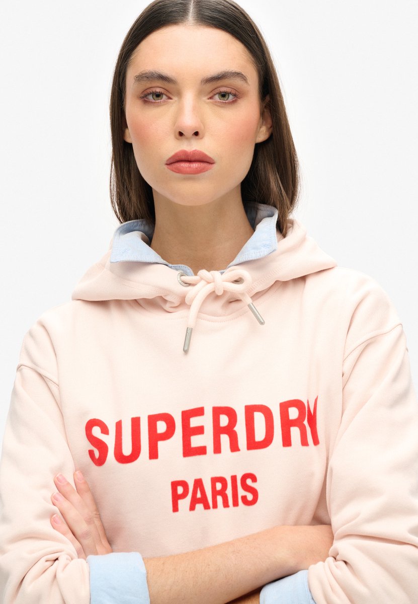 Oversized Hoodie Damen Superdry Sport Luxe