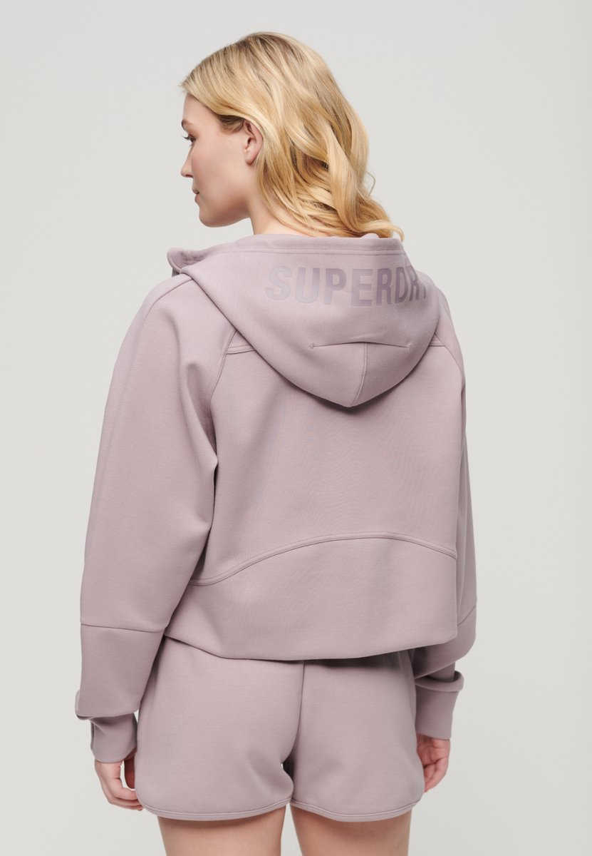 Lässige Damen Kapuzenzipper Superdry Sport Tech