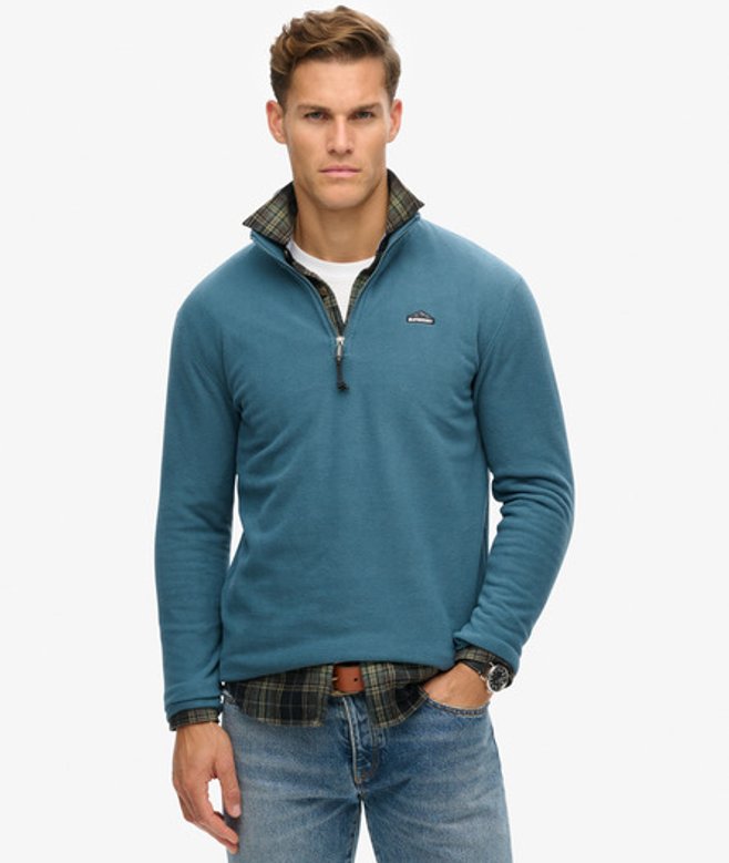 Halbzip-Fleece Superdry