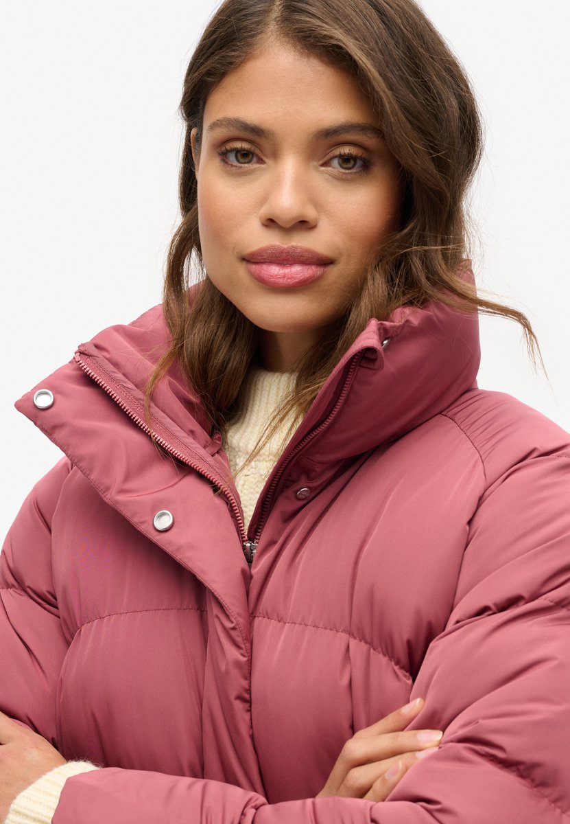 Halblange Daunenjacke , Damen Superdry