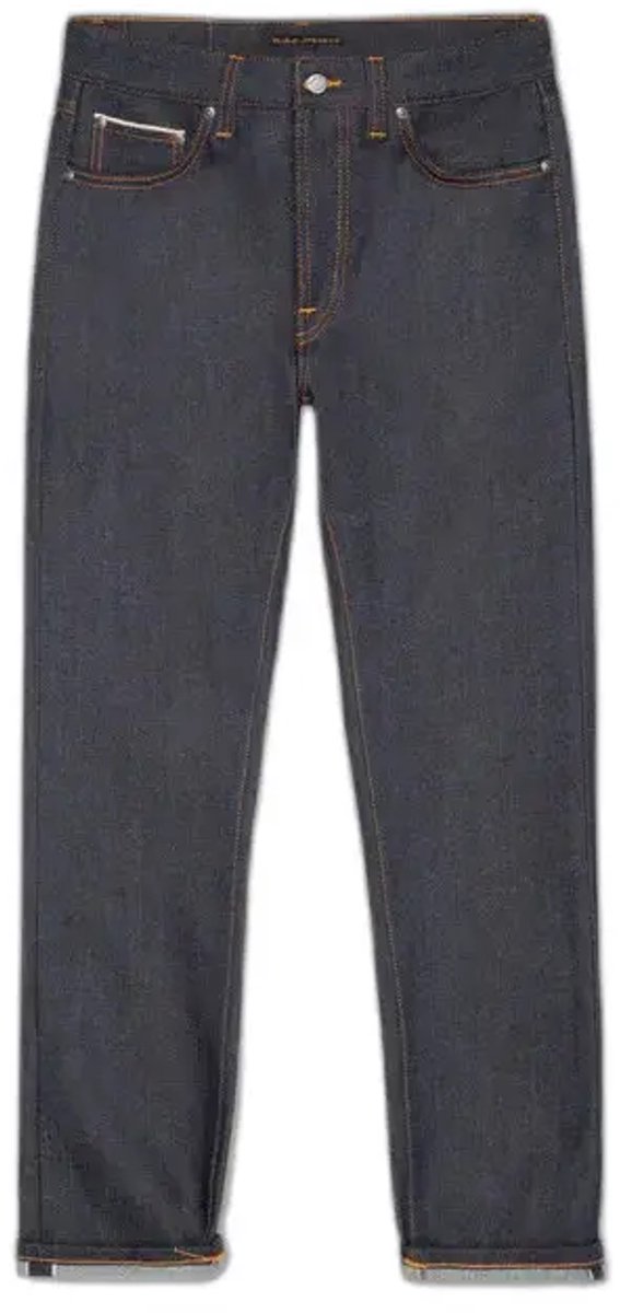 Slim Jeans Nudie Jeans Solid Ollie Dry Japan Selvage