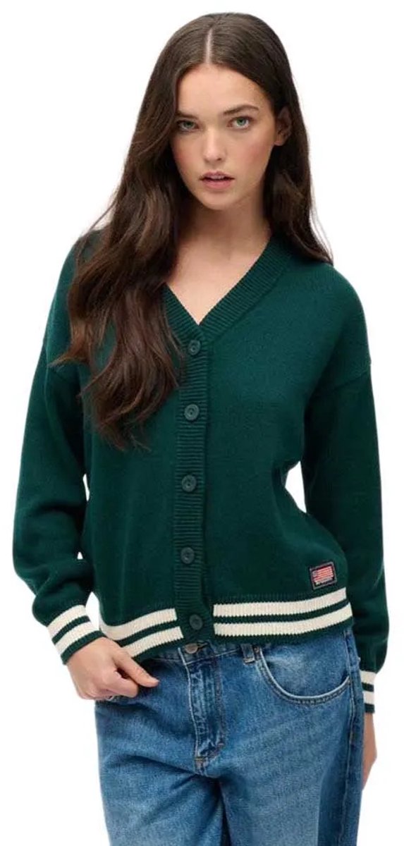 Strickjacke, Damen Superdry