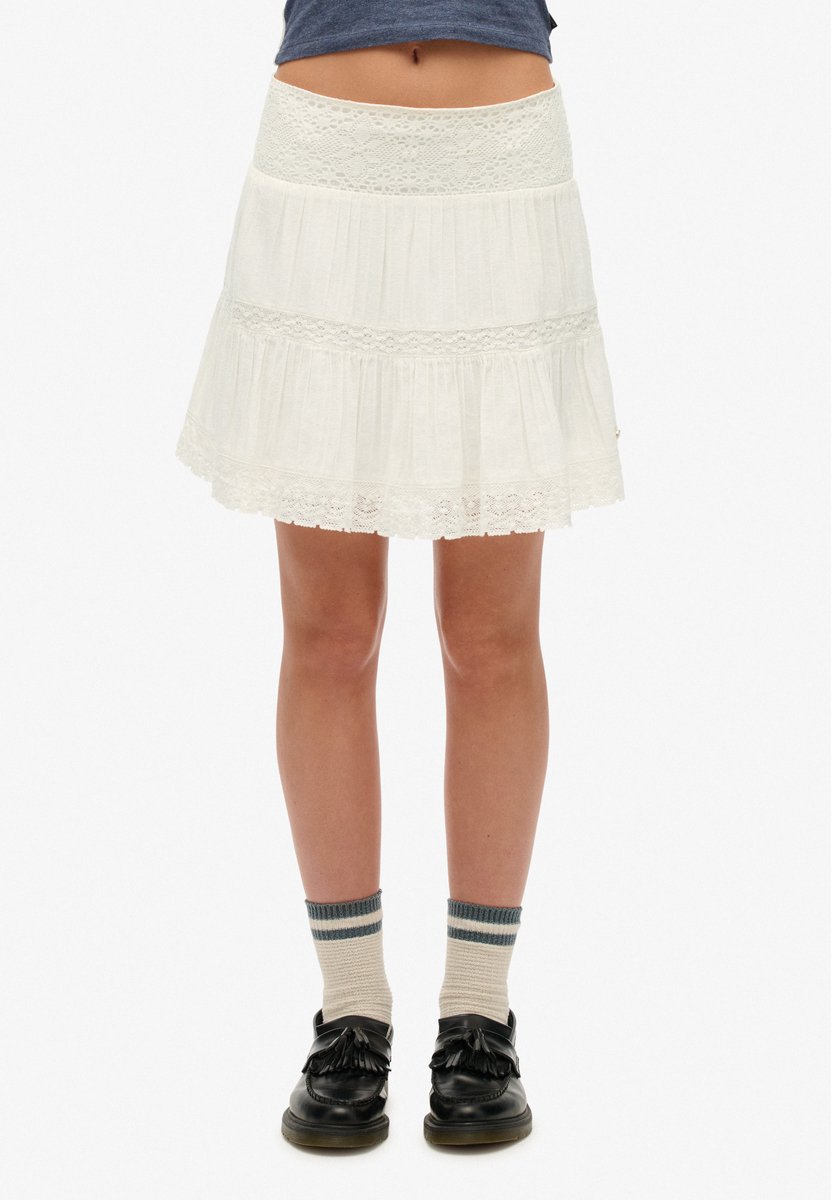 Minirock Damen Superdry Ibiza Lace