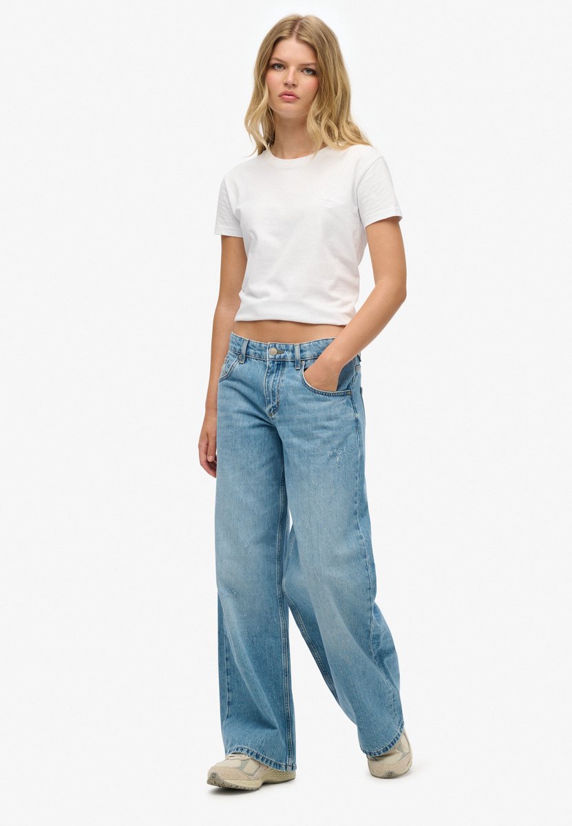 Baggy-Jeans für Frauen Superdry Low Rise