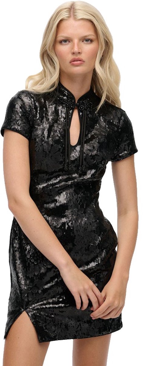 Mandarinen-Glitzerminirobe für Damen Superdry