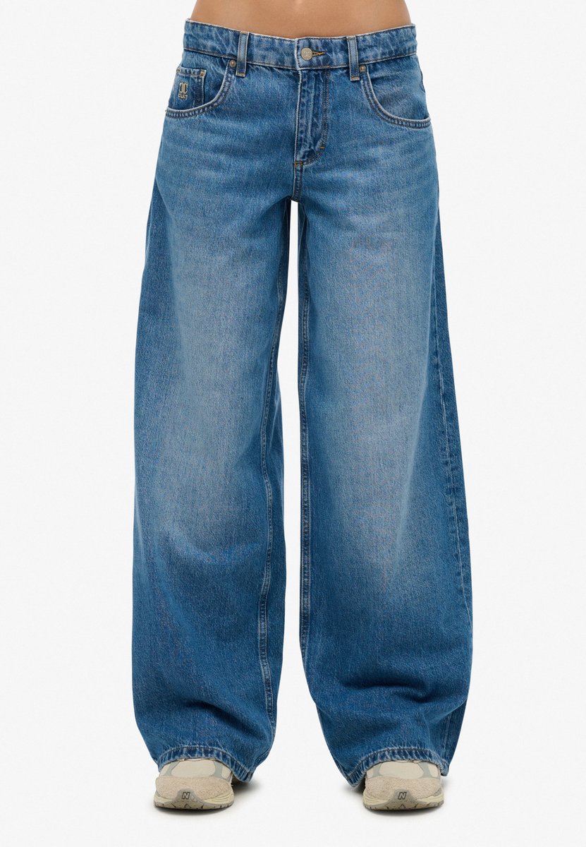 Baggy-Jeans für Frauen Superdry Low Rise