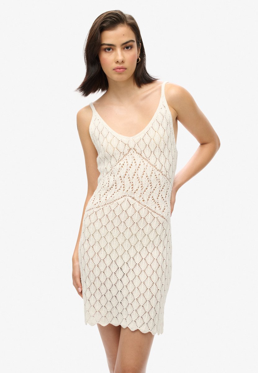 Kurzes Damen-Crochet-Kleid Superdry