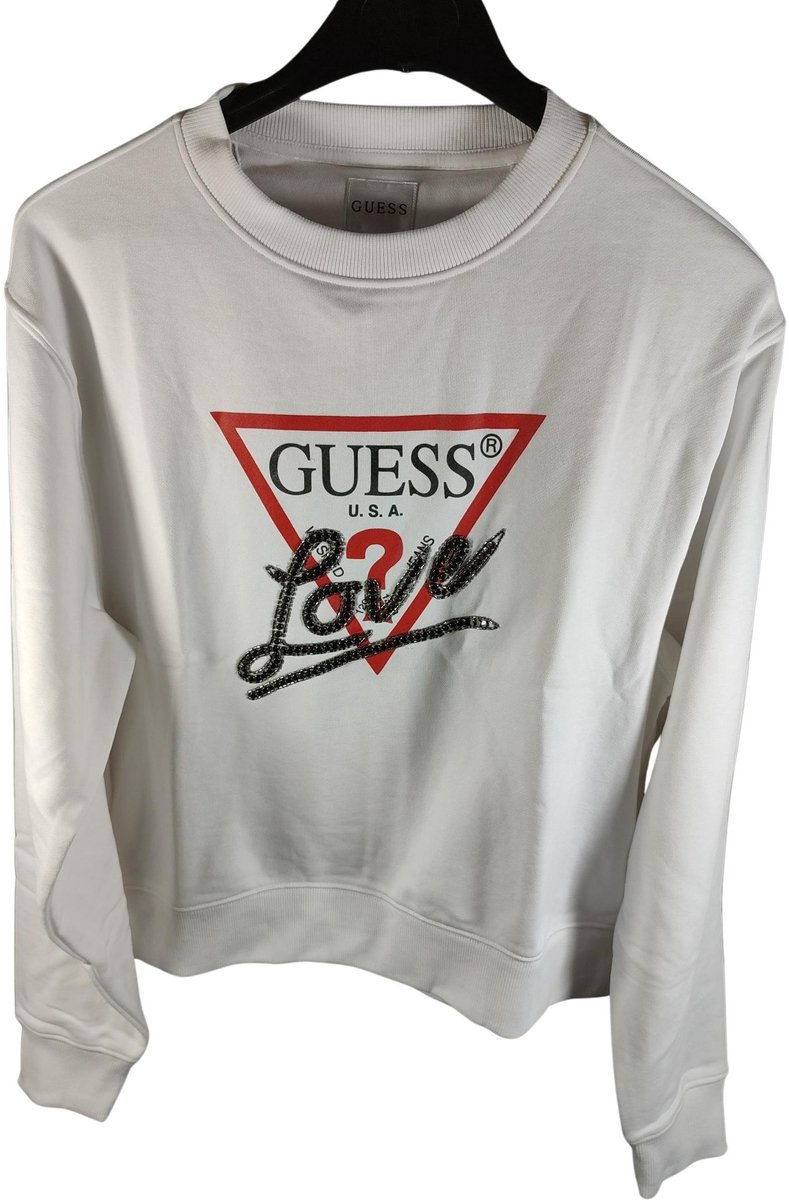 Sweatshirt Damen Guess Studded Love