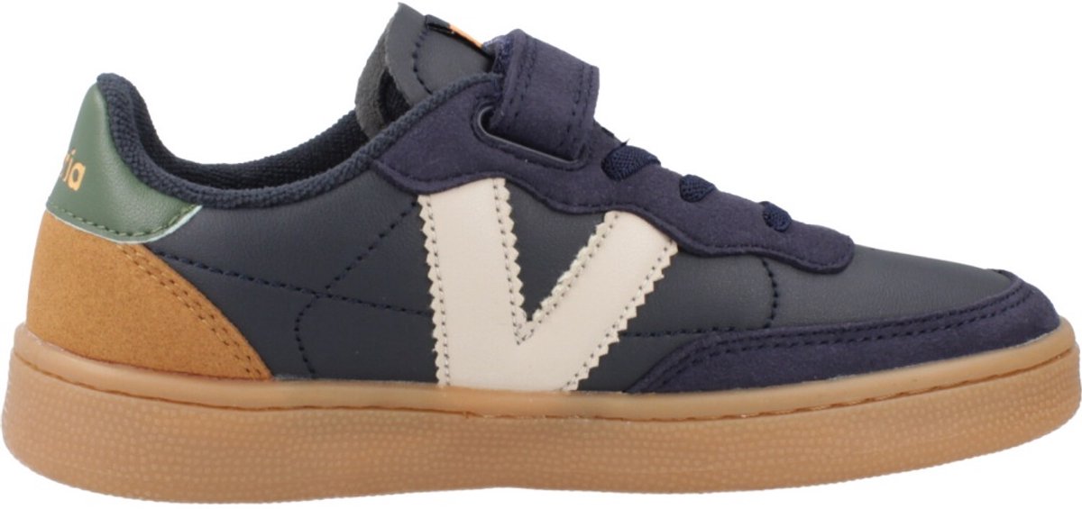 Streifen Sneakers im Lederlook für Kinder Victoria Olso
