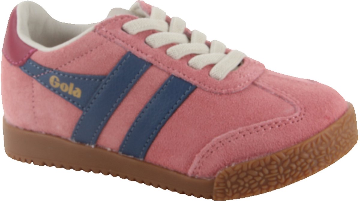 Kinder-Sneaker aus Wildleder mit Schnürsenkeln Gola Elan