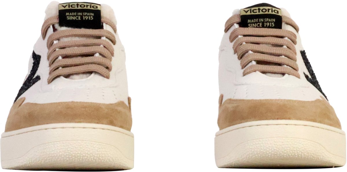 Sneaker mit geprägtem Leder und Glitzer für Damen Victoria Madrid