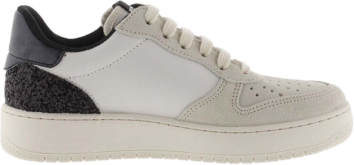Sneaker mit geprägtem Leder und Glitzer für Damen Victoria Madrid