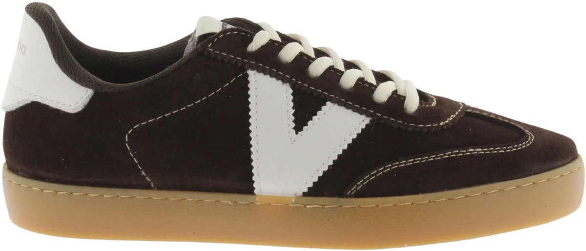Damen Schuhe aus gespaltener Leder mit Kontrast Victoria Berlín Ciclista