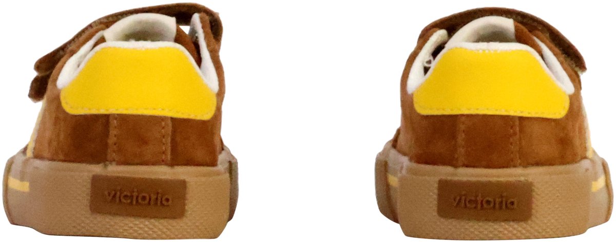 Kontrastierende Wildleder-Sneaker für Kinder Victoria Tribu Horma Ancha