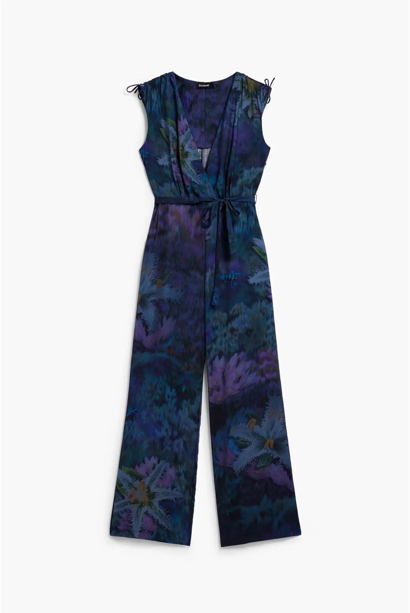 Jumpsuit Damen Desigual Floresazul