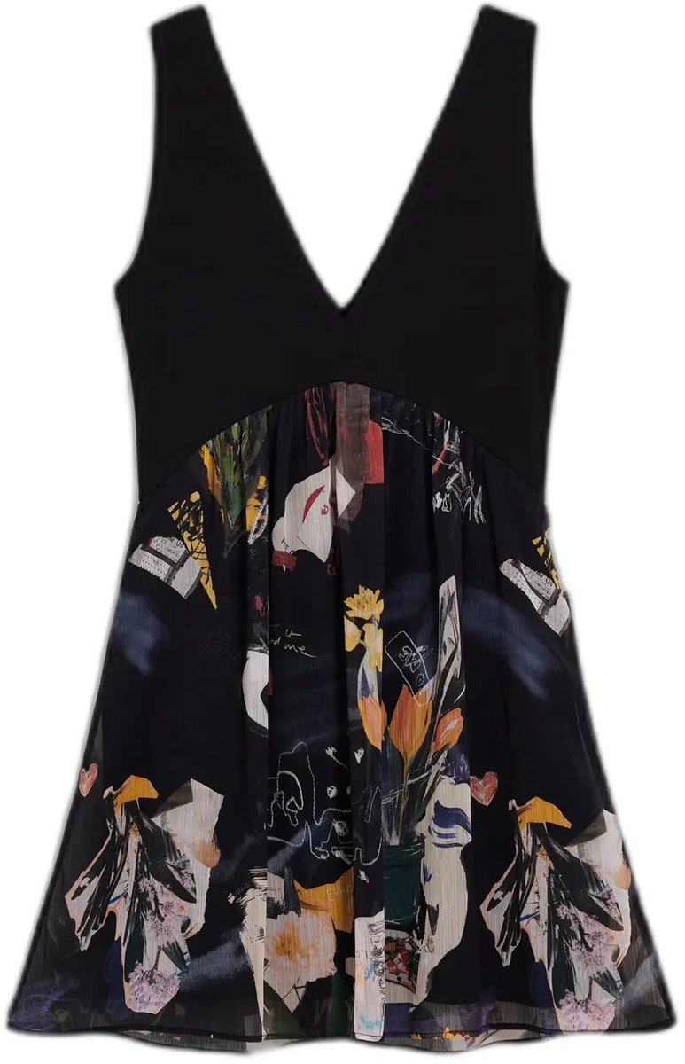 Kleid Damen Desigual Collage