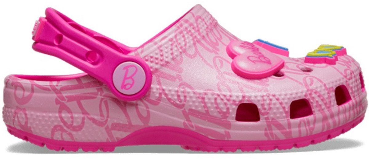 Babyschuhe für Mädchen Crocs Mattel Pink Barbie Cls