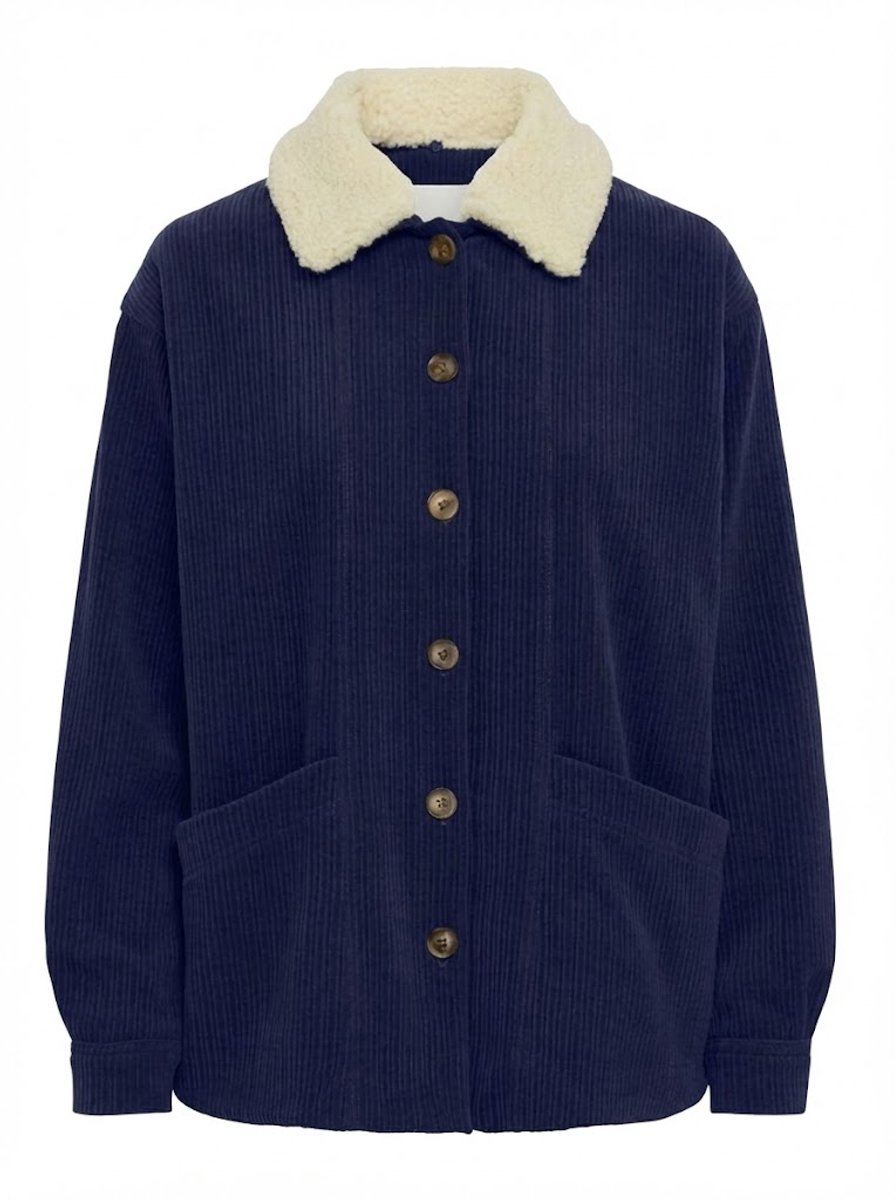 Damenhemd Ichi Kate Corduroy