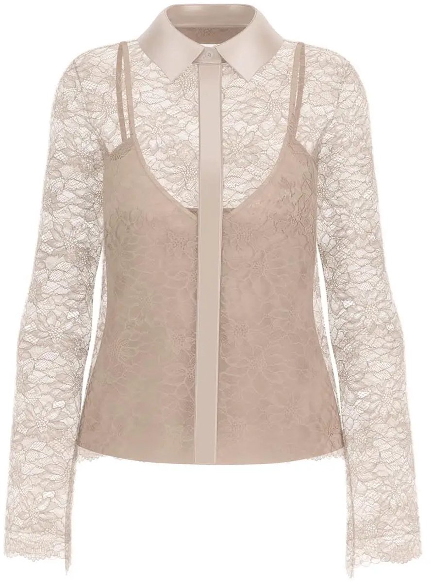Langärmelige Bluse, Damen Guess Antoinette Lace