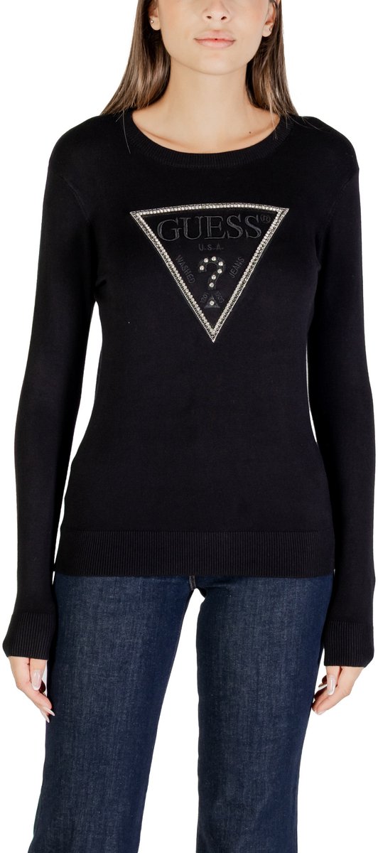 Pullover mit Rundkragen und Dreieck-Logo für Frauen Guess Kiara