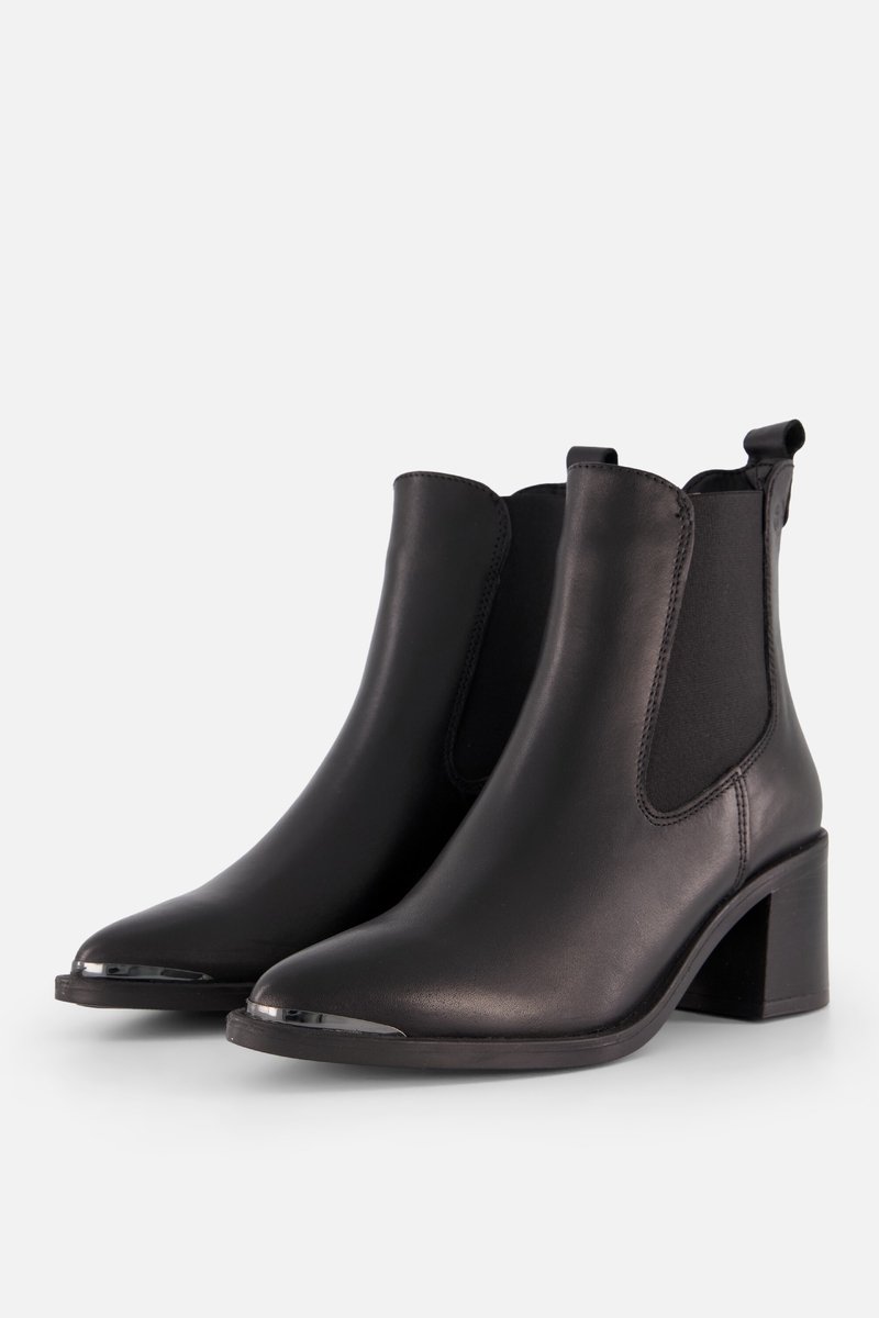 Damen Stiefeletten Tamaris à talon en cuir