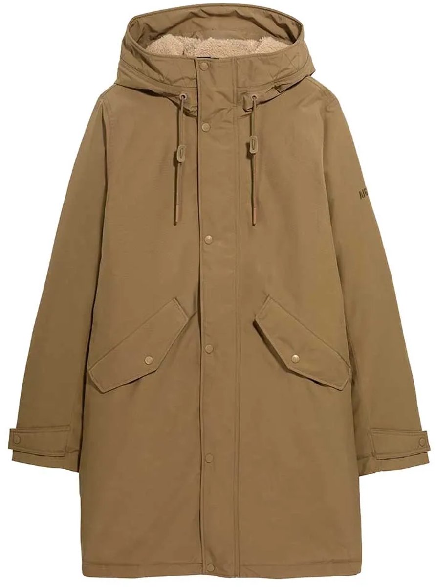 Fishtail-Parka mit gefütterter Kapuze aus Sherpa Aigle Gore-Tex
