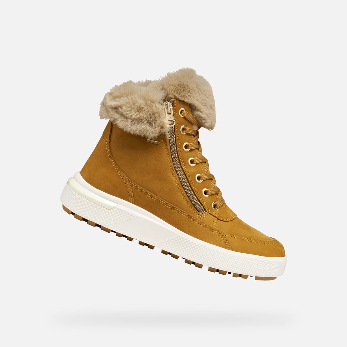 Stiefel aus Fell für Damen Geox Dalyla ABX