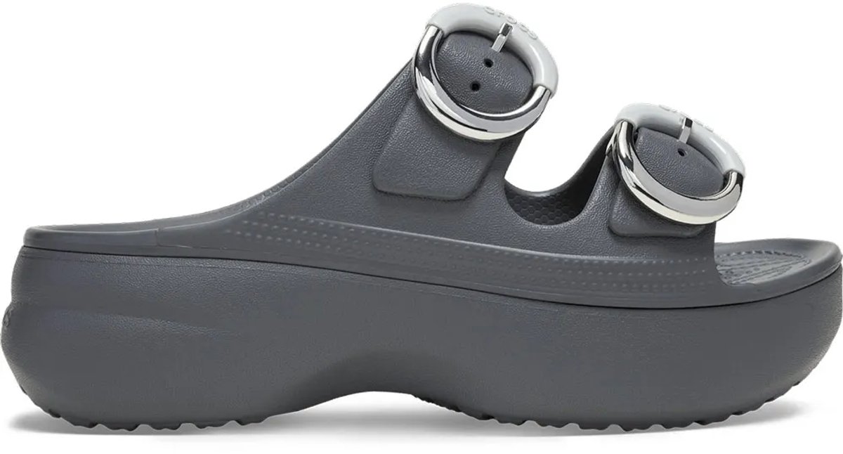 Damen-Plattform-Slides Crocs Classic