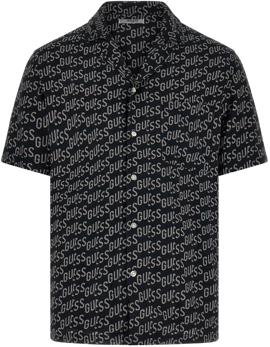 Kurzarmhemd Guess Wavy Logo