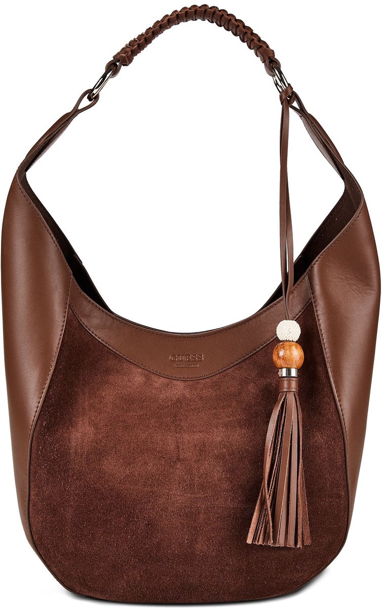 Schultertasche Damen Guess Nina Hobo