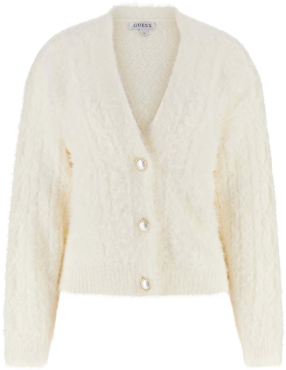 Strickjacke, Damen Guess Fuzzy Kinako
