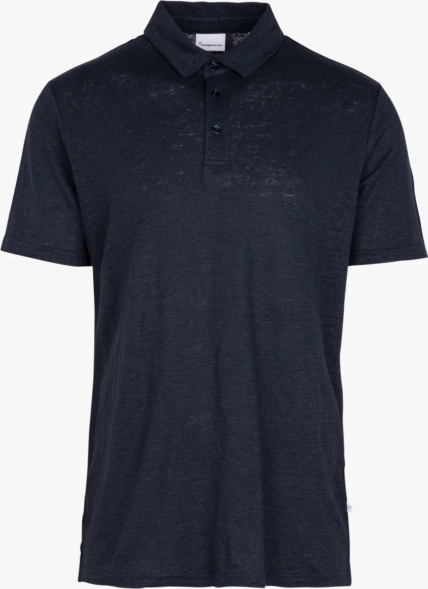 Leinen-Polo KnowledgeCotton Apparel