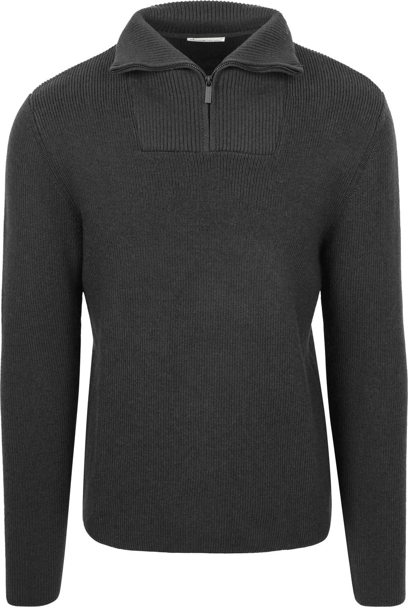 Pullover 1/2 Reißverschluss KnowledgeCotton Apparel Merino