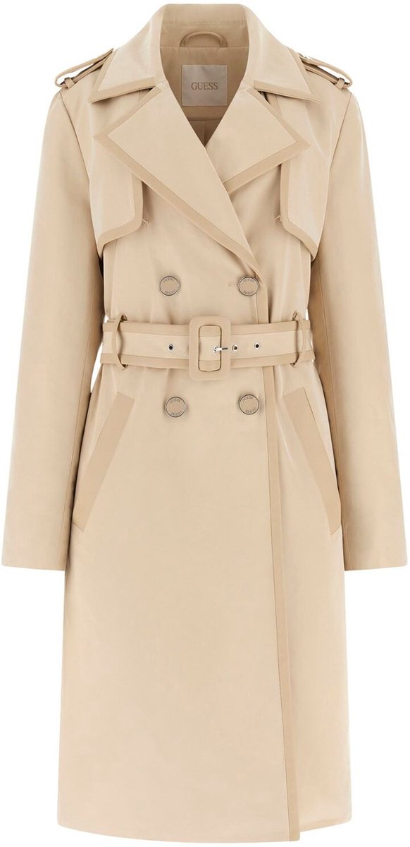 Damenmantel Guess Jenny Pu Details