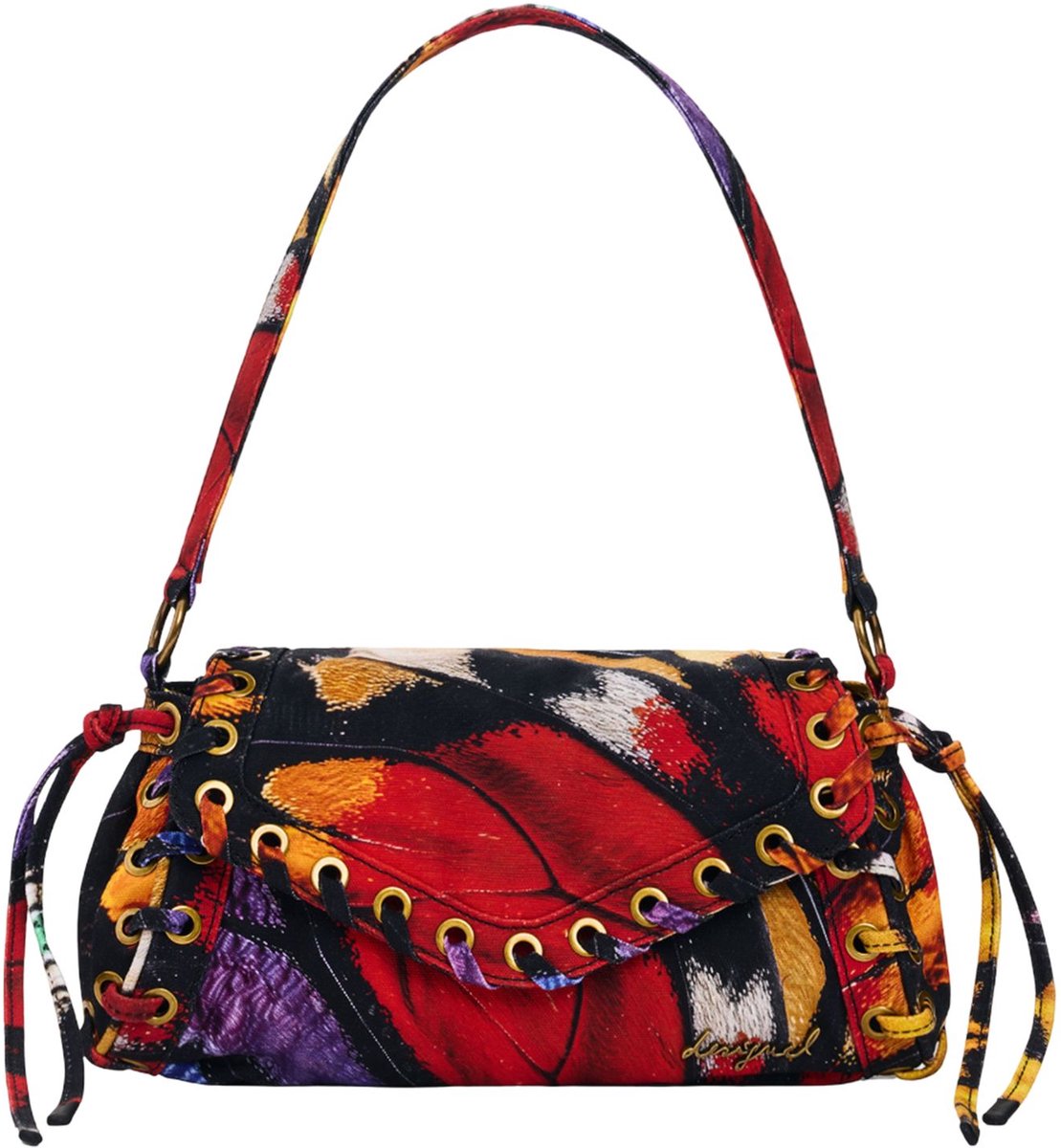Schultertasche Damen Desigual Wingland Zarauz