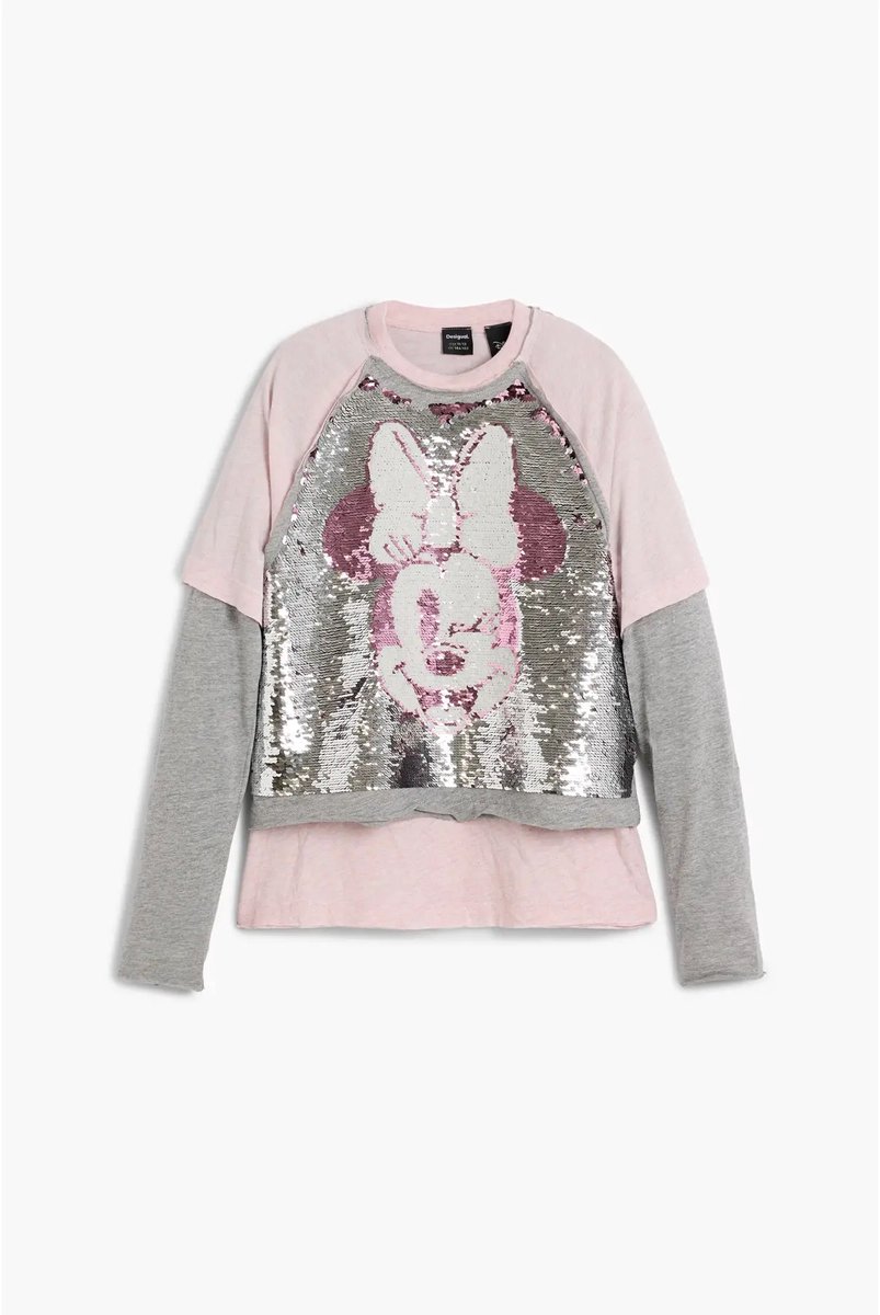 T-Shirt Desigual Minnie Sequins