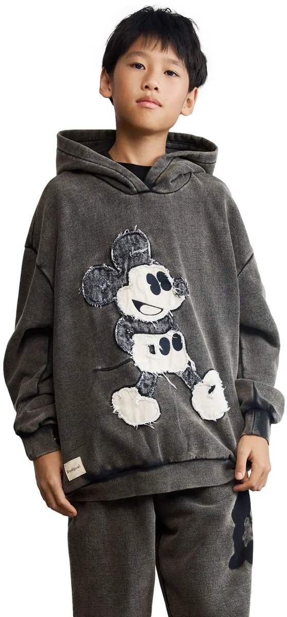 Pullover Kind Desigual Patch Mickey