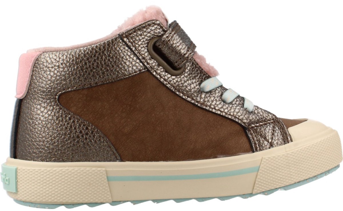 Sneakers Victoria Tribu Tira & Elastico Metalizado