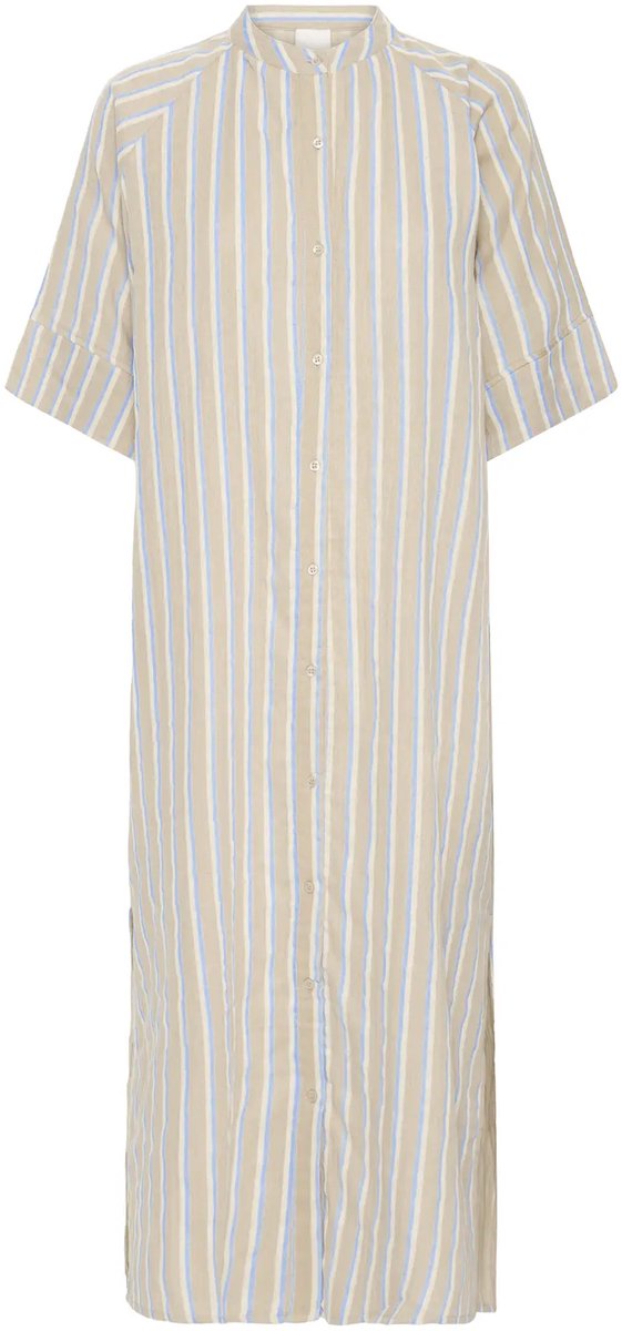 Kleid 2/4 Damen Ichi IAFOXA Midi IAFoxa
