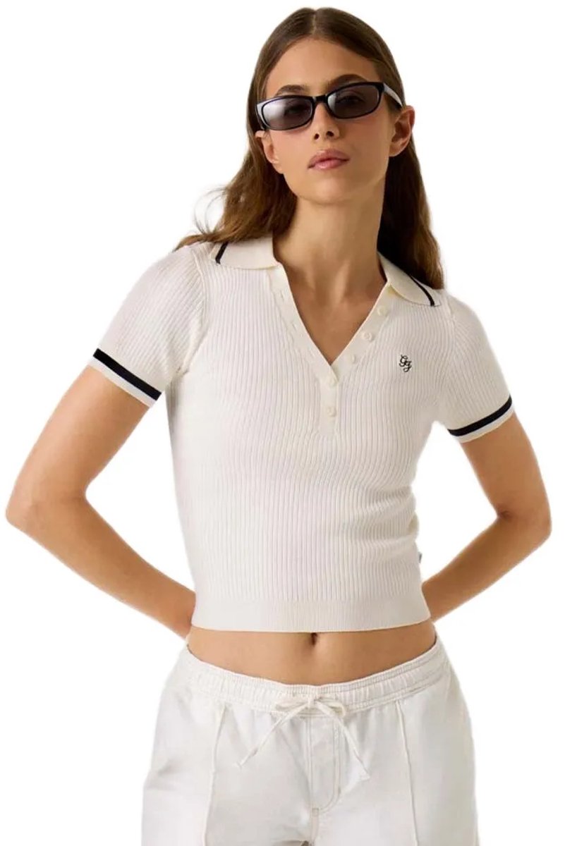 Polo aus Viskose-Mix für Damen Guess