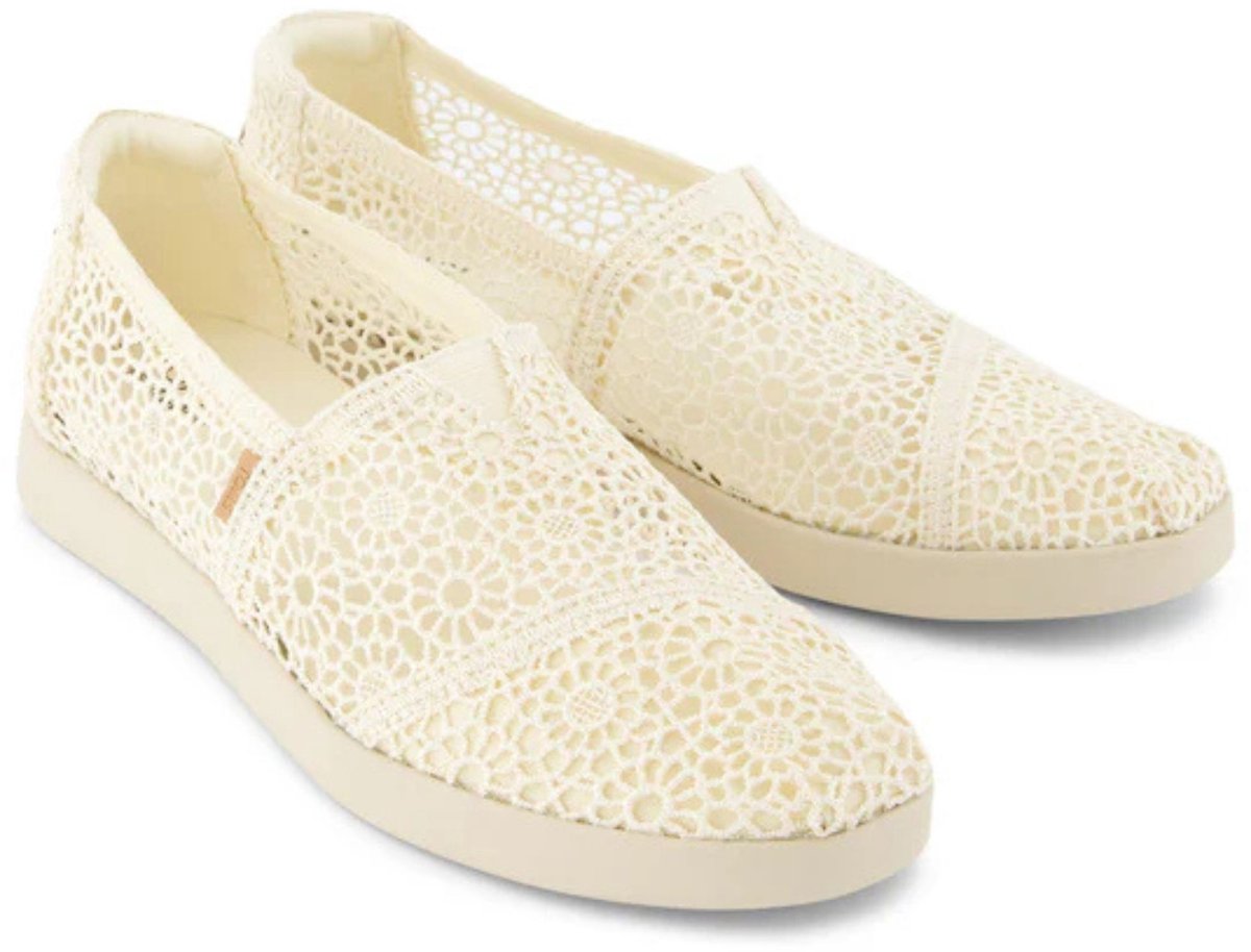 Marokkanische gehäkelte Espadrilles Damen Toms Alpargata Plus