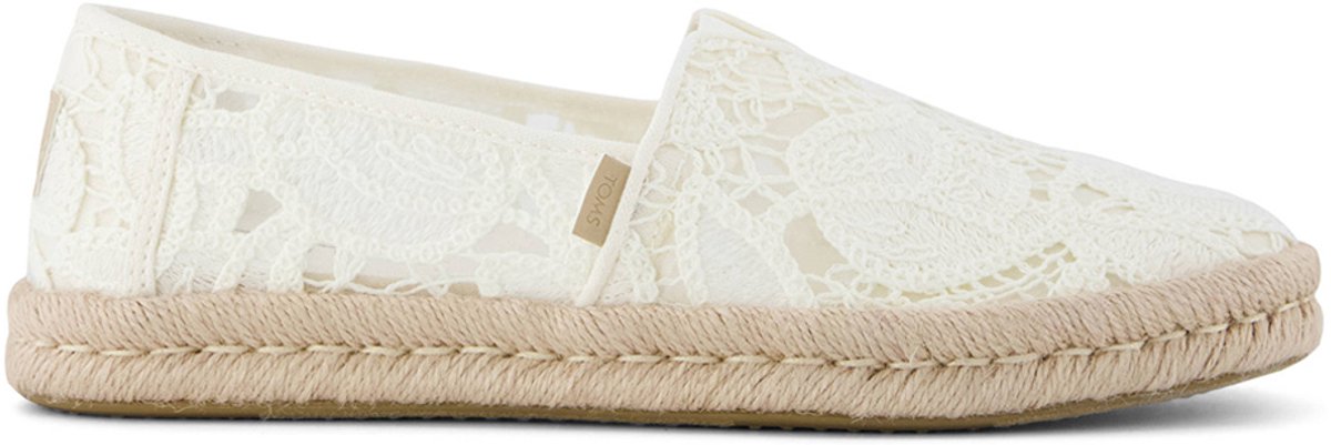 Blumenmuster Häkel-ESPADRILLES Damen Toms Alpargata Rope 2.0