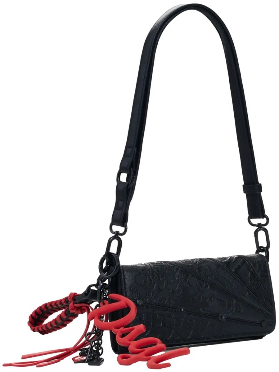 Umhängetasche mit Schlüsselanhänger Damen Desigual