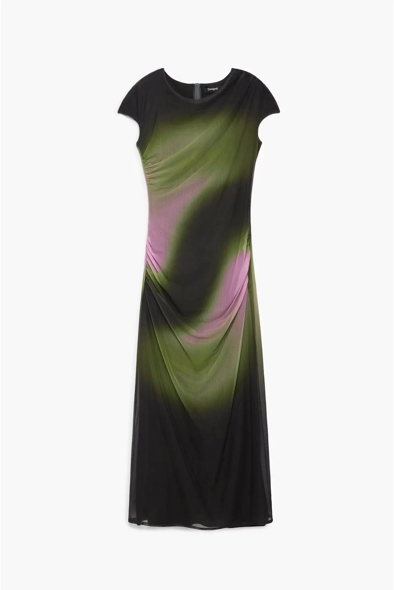 Kleid Rundhalsausschnitt Damen Desigual