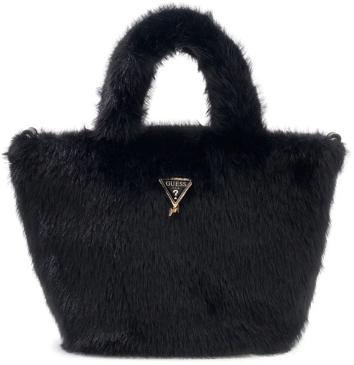 Tote Bag Kunstpelz Mädchen Guess