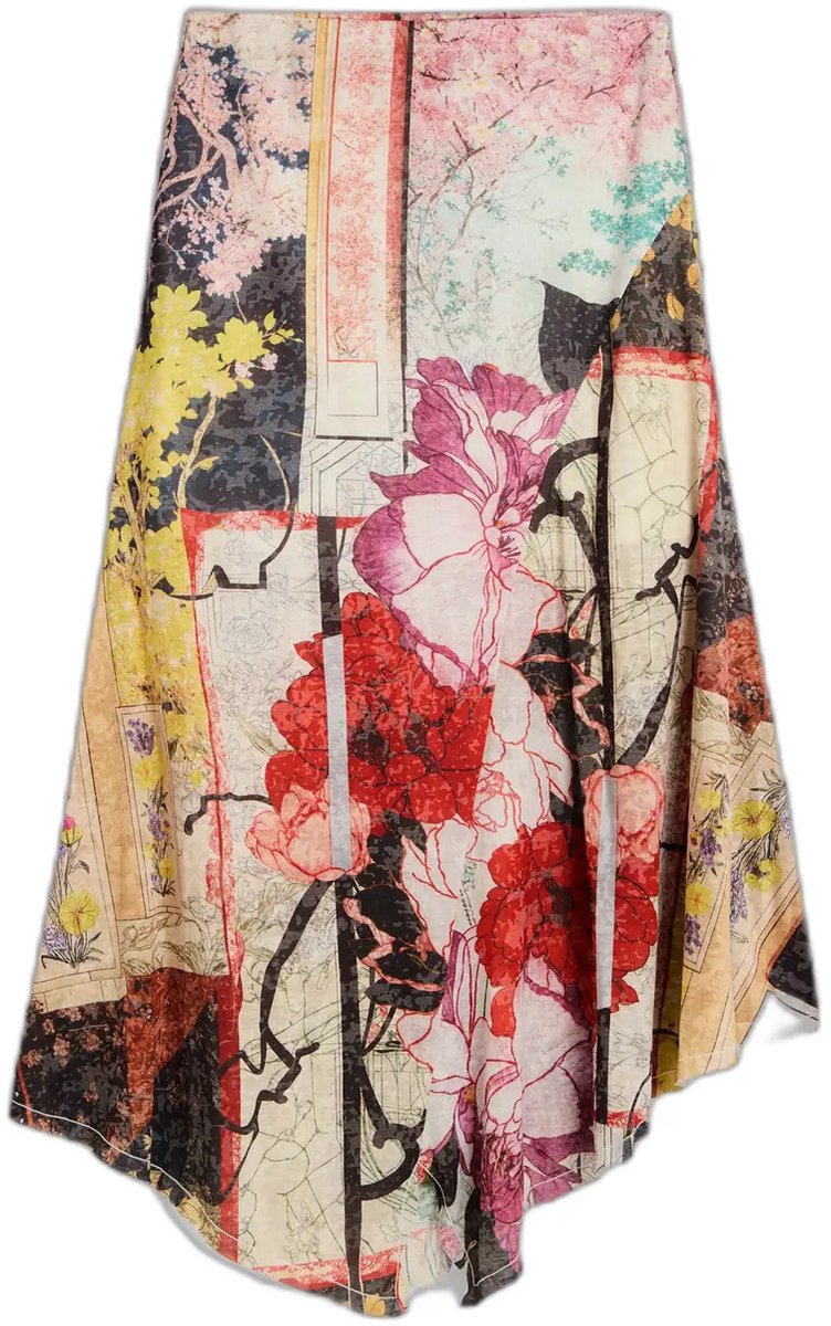 Langer Rock für Damen Desigual