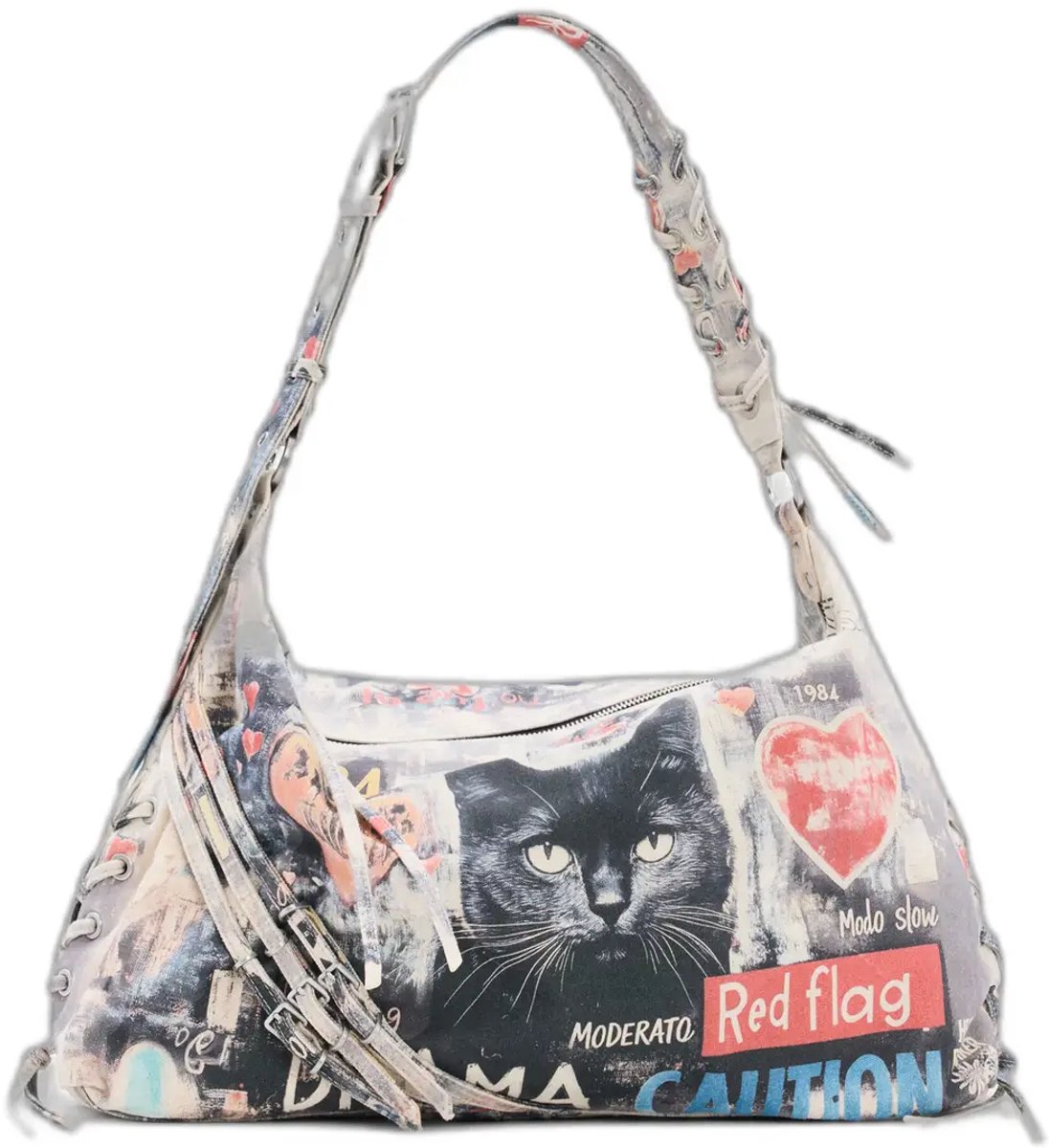 Damenhandtasche Desigual Bravecat Leiria