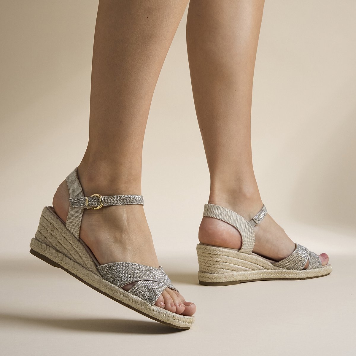 Keil-Sandalen für Damen Tamaris 1-28367-42